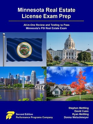 cover image of Minnesota Real Estate License Exam Prep